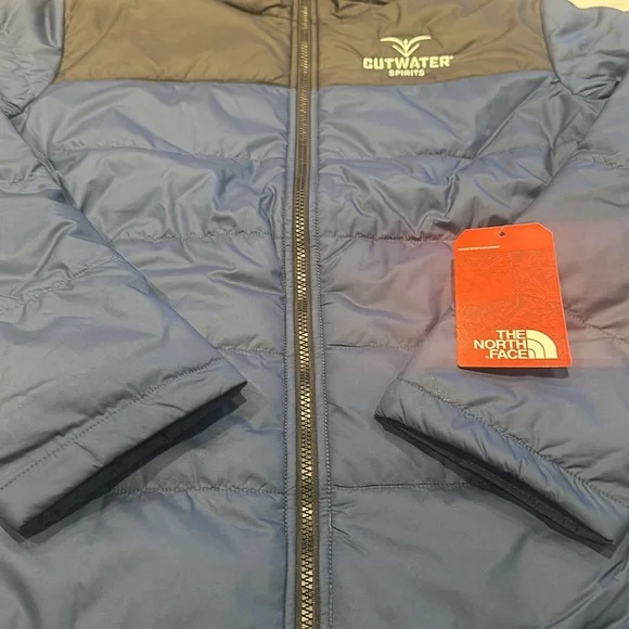Men’s The North Face Everyday insulated jacket size L shady blue w/logo Puffers